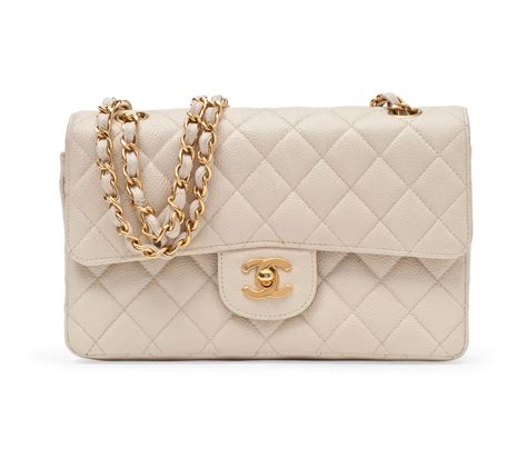 cream chanel bag